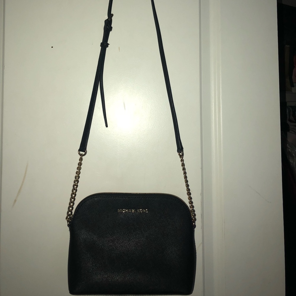 Michel Kors Cindy large saffiano leather crossbody